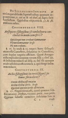 Controversia IX.