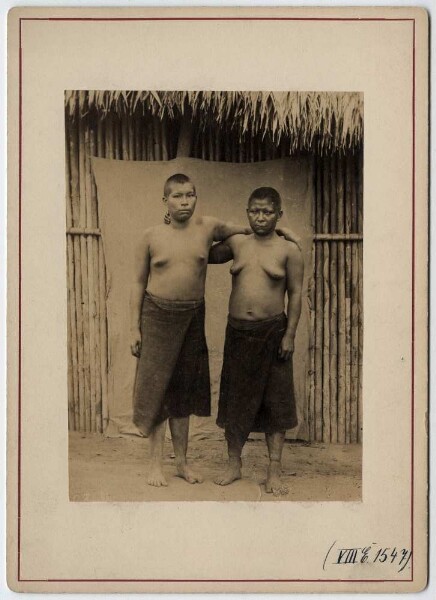 Two Shipibo women from the Rio Ucayali