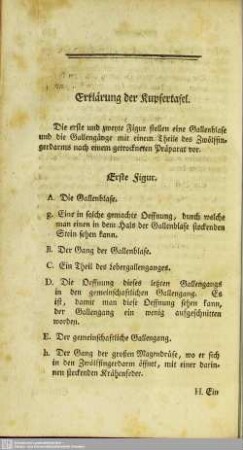 Erklärung der Kupfertafel