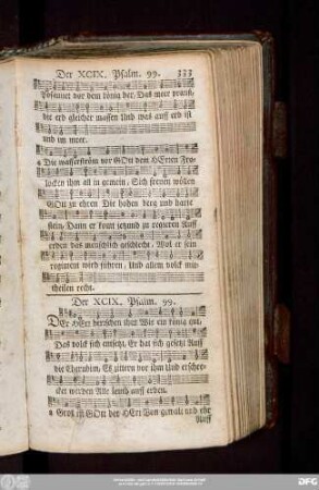 Der XCIX. Psalm. 99.