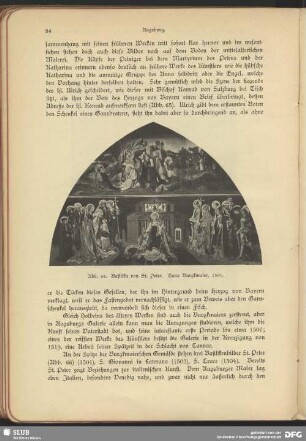 Basilika von St. Peter. Hans Burgfmaier, 1501