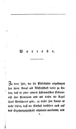 Vorrede