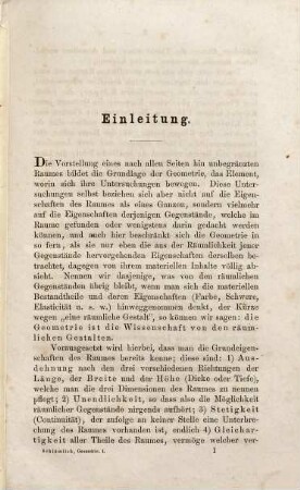 Grundzüge einer wissenschaftlichen Darstellung der Geometrie des Maasses : ein Lehrbuch, 1. Geometrie der Ebene