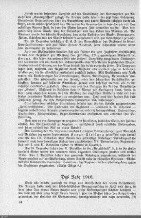 Das Jahr 1916.