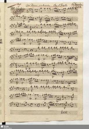 740. Cavatina et Duettino: Care Donne sventurata / Paisiello, G.