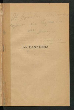 [Dedicatoria escrita a mano]