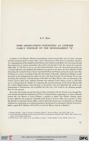 13: Some observations concerning an Antwerp family portrait by the Monogrammist "B"