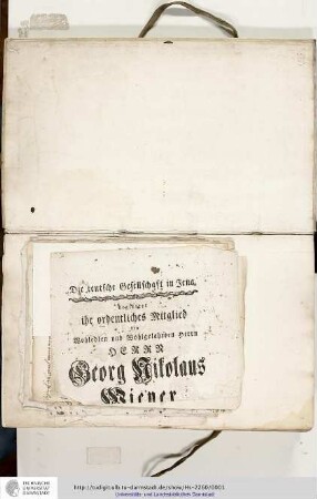 Katalog der Wiener´schen Bibliothek (Groß-Gerau)