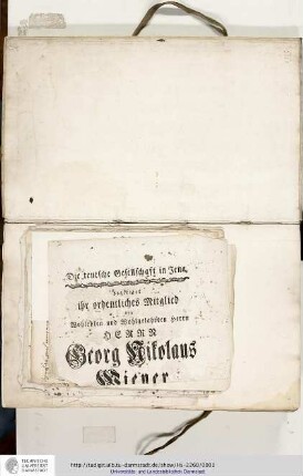 Katalog der Wiener´schen Bibliothek (Groß-Gerau)
