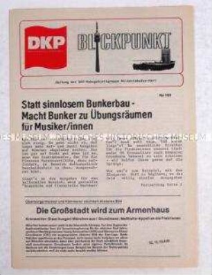 Zeitung der DKP-Wohngebietsgruppe München-Milbertshofen u.a. zur Europa-Wahl