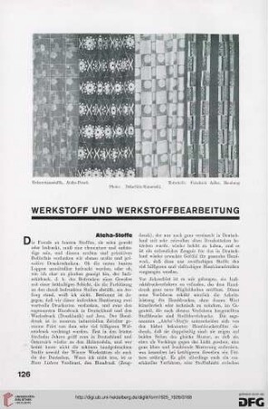 1: Werkstoff und Werkstoffbearbeitung