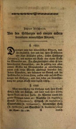 Systematisches Handbuch der gesammten Chemie : Zum Gebrauche seiner Vorlesungen entworfen, 2,2. Nebst Register über beyde Theile