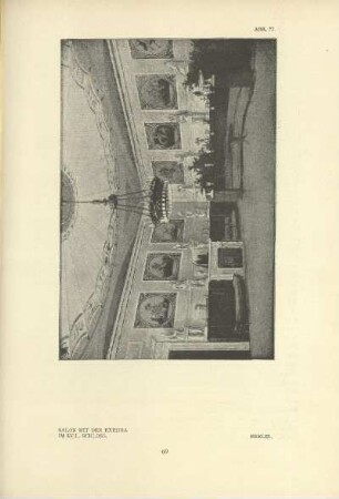 Salon mit der Exedra im Kgl. Schloss. Berlin