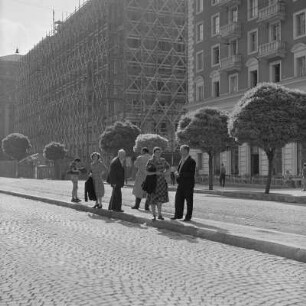 Straßenbahnverkehr in der Innenstadt Sofias