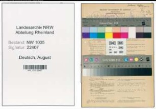 Entnazifizierung August Deutsch , geb. 29.04.1903 (Bergmann)