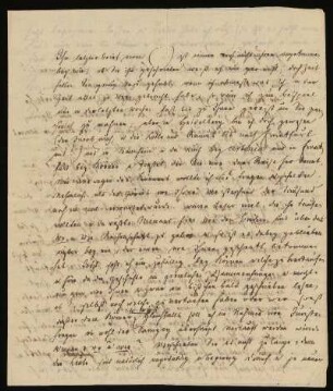 Brief von Johann Heinrich Balthasar Bauer an Ludwig Emil Grimm