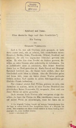 Archiv für Litteraturgeschichte, 15. 1887