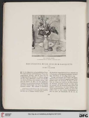 Das Cézanne-Buch Joachim Gasquets, [1]