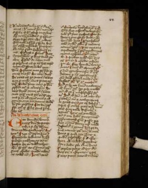In dedicatione ecclesie. (C11). Ecce dimidium bonorum …