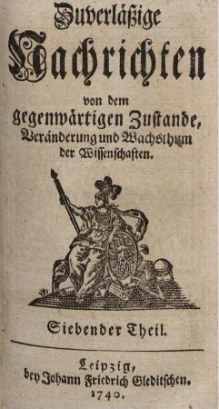 Siebender Theil.