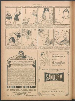 Consecuencias de una broma a base de anilina [Cómic]
