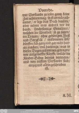 Nötige Erinnerung.