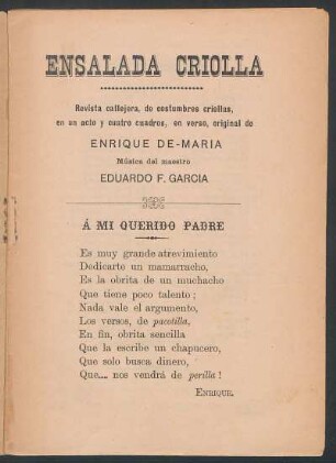 [Dedicatoria] A mi querido padre
