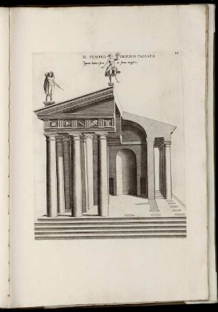 Il Tempio Dorico Passato.