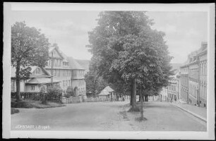 Jöhstadt. Straße