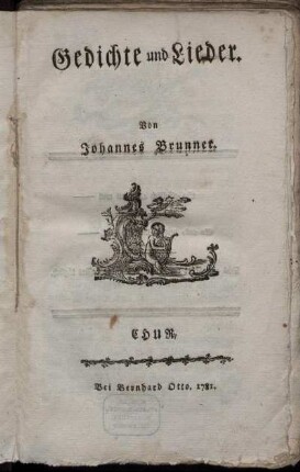 Gedichte und Lieder
