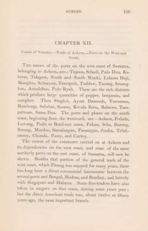 Chapter XII. Coasts of Sumatra. ...