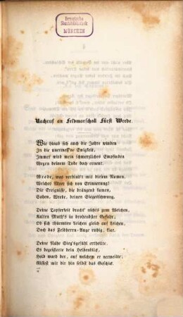 Gedichte Ludwigs des Ersten, Königs von Bayern. 4