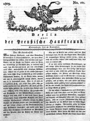 No. 101., 16. December 1809
