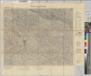 Münster, Iburg, Warendorf, topographische Karte: [Karte des Deutschen Reiches]. Einheitsblatt Nr. 71 ( 1 cm-Karte). Münster i.W. - Iburg - Warendorf.