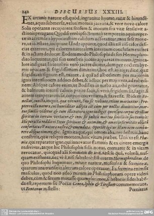 Discursus XXXIII.