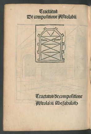 Tractatus de compositione Astrolabii Messahalath