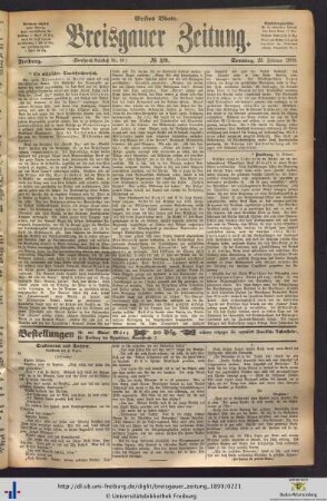 26.02.1899 (Erstes Blatt)