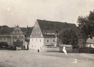 Altenberg-Lauenstein. Marktplatz