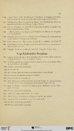 Angelsächsische Sceattas (Nr. 308 - 321)