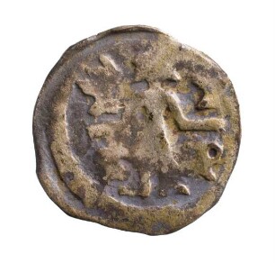 Münze, Pfennig, um 1360 (1323-1373)