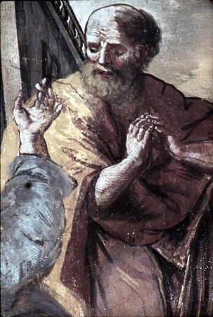 Erweckung des Jünglings Eutychus (Mittelbild)