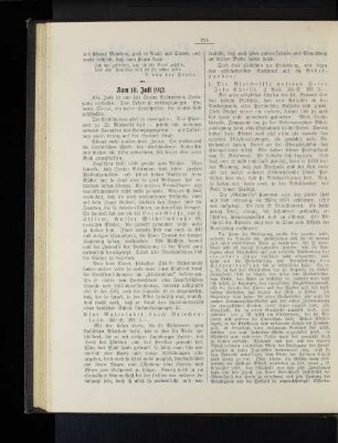 Zum 10. Juli 1912.