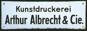 Kunstdruckerei Arthur Albrecht & Cie.