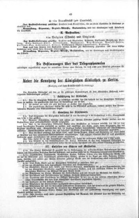 Ueber die Benutzung der königlichen Bibliothek zu Berlin