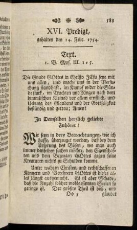 583-636, XVI. Predigt