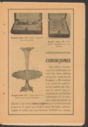 Condiciones