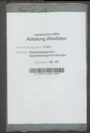 Schuldforderung gegen Kraft Goebel in Banfe