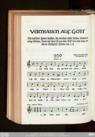 Vertrauen auf Gott