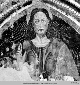 Apsisdekoration : Christus Pantokrator