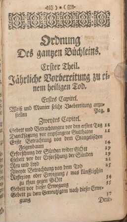 Ordnung Des gantzen Büchleins.